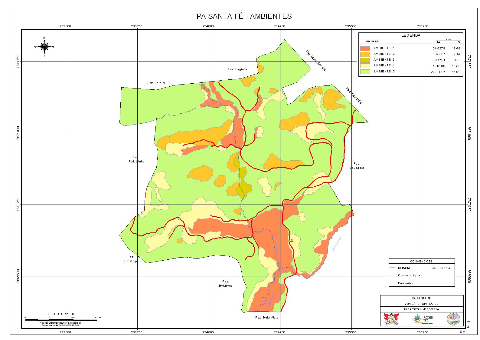 ESPÍRITO SANTO Apiacá Assentamentos